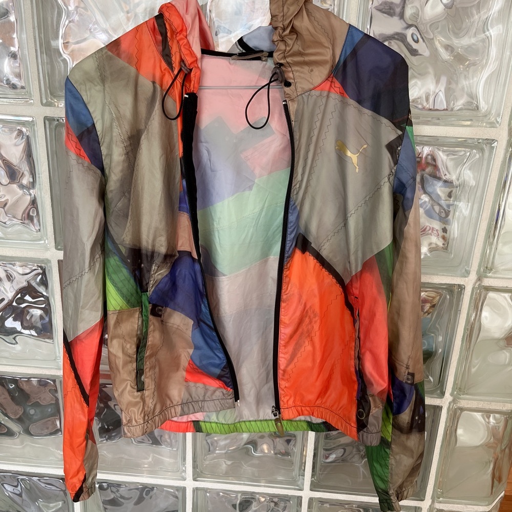 Puma x Hussein Chalayan Vintage Multicolor Hussein Chalayan Windbreaker Jacket